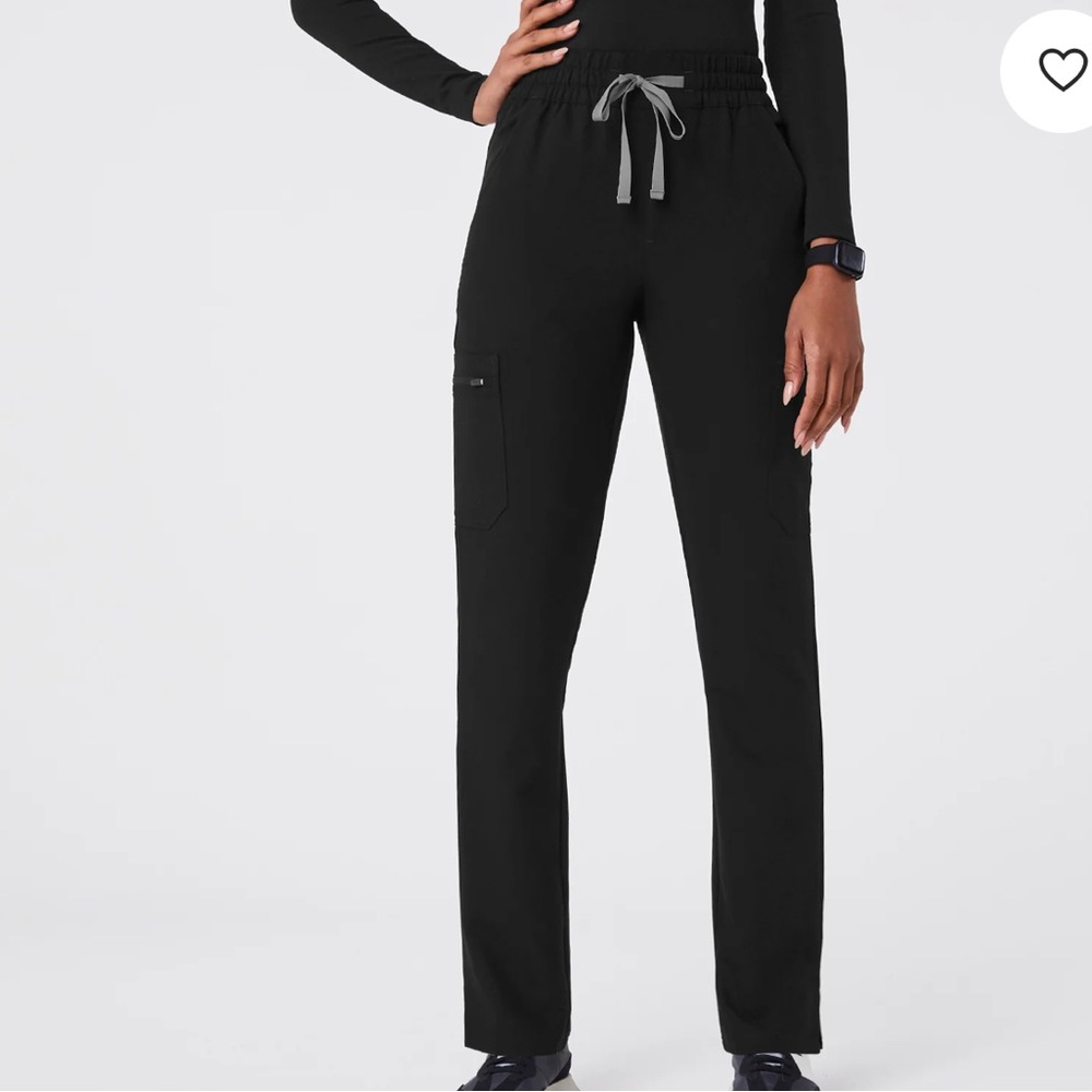 Figs Women's Black Yola Pants